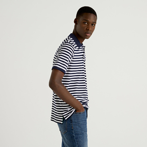 เสื้อเชิ้ตผู้ชายแฟชั่นลำลองสไตล์สตรีทแวร์ แขนสั้น ผ้าเจอร์ซีย์ ระบายอากาศได้ดี ผลิตจากผ้าฝ้าย 100% สำหรับฤดูร้อน ดีไซน์สีพื้น แต่งสีตัดกัน - Product Image 5