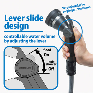 เครื่องพ่นน้ำในสวน PVC 20เมตรชุดสปริงเกลอร์และดรัมสายยางสำหรับรดน้ำล้างรถการเกษตร & ทำสวน - Product Image 5