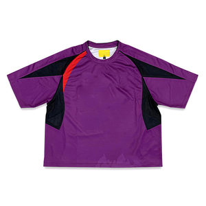 เสื้อฟุตบอลคุณภาพส่งออก ตัดเย็บด้วยระบบอัตโนมัติ ชุดกีฬาสำหรับผู้ใหญ่ ใส่ได้ทุกฤดู เสื้อยืดแขนสั้น ระบายอากาศได้ดี - Product Image 1