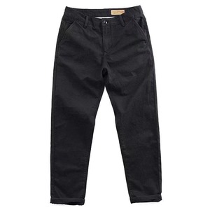 Salopette pour homme en coton épais résistant à l'usure, lavée, résistante aux plis, pantalon décontracté pour homme, pantalon ample et droit. - Product Image 3