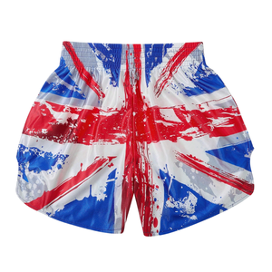 Pantalones Cortos de Muay Thai Sublimados de Alta Calidad, Hechos con Tela 100% Poliéster, Pantalones Cortos Personalizados para Kickboxing y Grappling, Pantalones Cortos de Boxeo - Product Image 2