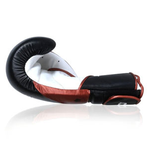 Gants de boxe en cuir pour hommes et femmes, évacuation de l'humidité, fermeture à boucle et crochet, pour la boxe, le kickboxing, le MMA, le Muay Thai, l'entraînement au sac lourd - Product Image 3