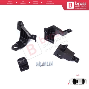 Juego de pestañas de soporte de reparación de montaje de soporte de faro del lado izquierdo para Corolla MK12 E21 2019-On Sedan 81150-02T51 - Product Image 3