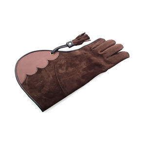 Guantes de Cetrería Plegables Impermeables de Cuero Vacuno de Alta Calidad, Cuero Genuino Premium, Ecológicos, Transpirables y Multifuncionales - Product Image 6
