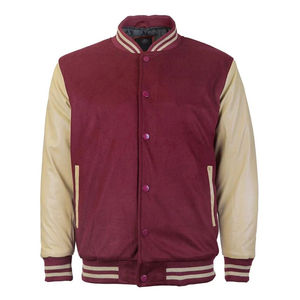 Chaqueta universitaria, chaqueta de hermandad, chaqueta universitaria con letras bordadas, logotipo de chenilla, puños acanalados, bolsillo, logotipo personalizado - Product Image 2