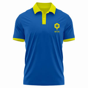 Polo de ajuste personalizado para hombre, uniforme elegante de tela de algodón ligero para uso en oficina o evento - Product Image 6