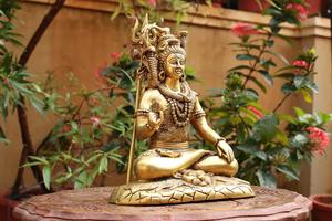 Fournisseur indien fait à la main en laiton de finition antique Shiva Murti utilisé pour Mandir et la maison Pooja disponible chez Wholesale Supply - Product Image 3