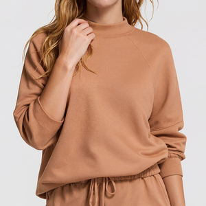 Women <b>Mock</b> <b>Neck</b> Sweatshirt Warm Cotton Pullover <b>Top</b> For Women Winter Casual Wear Daily Use Women <b>Mock</b> <b>Neck</b> Sweatshirt - Product Image 1