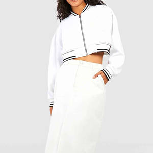 High Quality Letterman <b>Women</b> Varsity <b>Jackets</b> Wool Body Genuine Leather Sleeves Winter wear Smart Stylish Varsity 2024 <b>Jacket</b> - Product Image 3