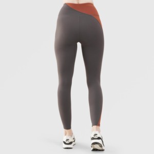 Leggings de sport Tide décontractés en nylon et élasthanne, pantalons de yoga avec fonction thermique, design sans couture à motifs pour la gym, avec logo - Product Image 2