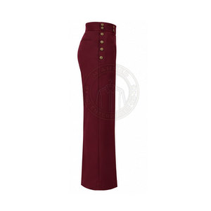 Pantalon de guerre napoléonien sur mesure pour homme, coupe droite, en toile, design historique classique, léger et confortable - Product Image 6