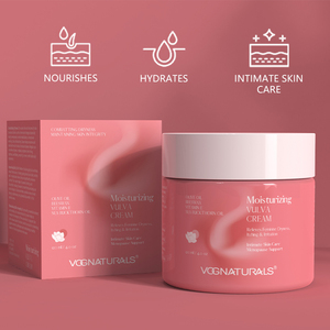 La crema de hidratación íntima orgánica calma la irritación y restaura la barrera de humedad vegana Libre de crueldad ideal para la <span class=keywords><strong>menopausia</strong></span> uso diario - Product Image 2