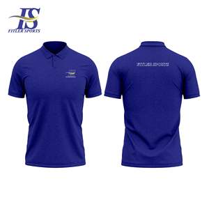 Polos pour hommes de qualité supérieure fabriqués au Pakistan, brodés, en tissu tricoté respirant, design solide et tendance, vente en gros de polos - Product Image 3