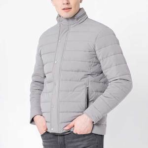 Chaqueta acolchada con cremallera personalizada para hombre, prendas de vestir de fabricantes, abrigos de invierno, chaqueta con cremallera para hombre 2025 - Product Image 2