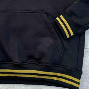 เสื้อฮู้ดผ้าฟลีซหนานุ่ม 100% ผ้าฝ้ายแท้ สำหรับฤดูหนาว กันลม สำหรับผู้ชายและเด็กผู้ชาย ปักโลโก้ พิมพ์ลาย คุณภาพสูง ทรงโอเวอร์ไซส์ - Product Image 5