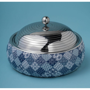 Platos para frotar recién llegado, cazuela redonda, calentador de comida de mesa, platos para servir para decoración del hogar, accesorios de cocina - Product Image 3