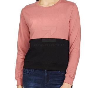 Sweat-shirts décontractés pour femmes en coton 100% durable, respirants, avec logo personnalisé sur le devant, de haute qualité, couleurs personnalisées, entièrement personnalisables - Product Image 1