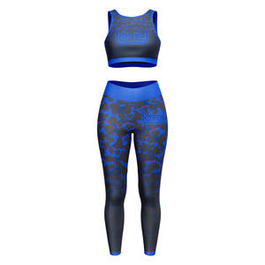 Atlético Fitness Yoga Sets Stretch-Cómodo personalizado Yoga Set Transpirable Yoga Sets Fitness Mujeres 2025 - Product Image 1