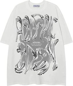 Camisetas de Verano Personalizadas para Mujer, Camisetas de Algodón con Estampado Gráfico en Relieve, Camisetas con Relieve 3D, Ropa de Mujer - Product Image 1