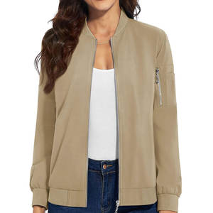 Chaqueta Bomber para Mujer para Uso Diario, Ropa de Calle Personalizada, Prenda Exterior Informal - Product Image 5