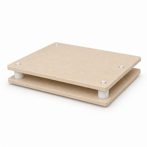 Ensemble de meubles de <span class=keywords><strong>four</strong></span> en mullite, plaque de <span class=keywords><strong>four</strong></span> à deux niveaux avec poteaux de support, réfractaire haute température pour la cuisson des céramiques - Product Image 3