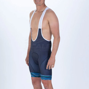 Pantalones Cortos de Ciclismo Acolchados Transpirables de Alto Rendimiento para Hombre, para Carreras de Larga Distancia y Entrenamiento en Bicicleta de Carretera - Product Image 3
