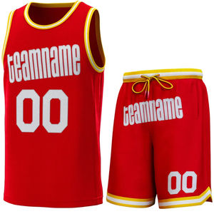 Ropa deportiva pakistaní, conjuntos de uniformes de baloncesto personalizados, venta al por mayor, servicio OEM fabricado en Pakistán, los diez mejores productos, uniforme de baloncesto - Product Image 1