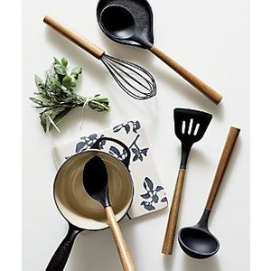 ESPÁTULA DE RESINA COCINA COMODIDAD Fábrica Cuchara de madera y resina Espátula Retenedor Utensilios de cocina Cuchara de cocina natural para el mejor - Product Image 3