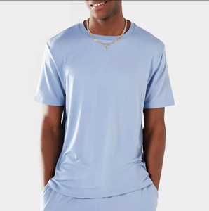 Ensemble de survêtement d'été personnalisé pour homme, col rond, t-shirts vintage délavés, ensemble streetwear tendance, t-shirt et short - Product Image 5