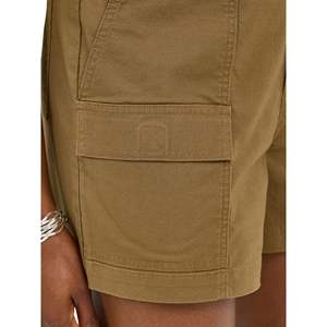 Pantalones cortos de mezclilla de algodón para mujer, moda de diseño personalizado, corte holgado, ropa de calle de algodón lavado Vintage, pantalones cortos informales sueltos para mujer - Product Image 3