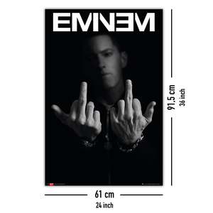 Eminem Finger MMLP2 <b>Poster</b> Durable Paper Material for Wall Decor - Product Image 4