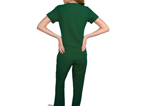 Man and Women short Sleeve Hospital <b>Uniform</b> <b>Scrub</b> Stretch Shirt Medical Nursing Men Women Tops <b>Scrubs</b> Wholesale - Product Image 4