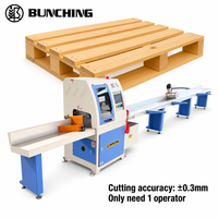 Sierra CNC Corte Transversal Optimizadora Automatica para Madera Maciza Maquina de Corte de Madera
