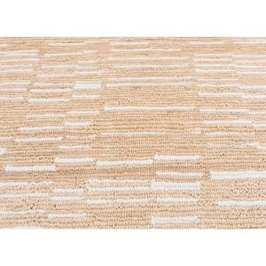 พรมขนสัตว์ถักมือ Aprezo สีเบจและสีน้ำตาล ลายเรขาคณิต สำหรับห้องนั่งเล่น ห้องโถง ทางเข้าบ้าน-สำหรับวัยรุ่น SIWL-12 - Product Image 3