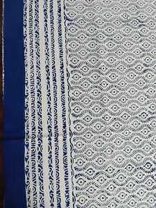 Pure Cotton Floral Hand Printed Indian Block Print Tablecloth - Product Image 2