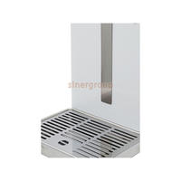 Refroidisseur d'eau de comptoir 3 voies 30L/H, eau pétillante, à température ambiante et froide, refroidissement instantané, blanc galvanisé