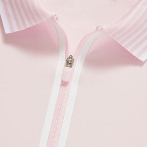 Sudadera ajustada de manga larga para mujer con logotipo bordado personalizado OEM para Polo en estilo informal Características comprimidas para ropa de golf - Product Image 2