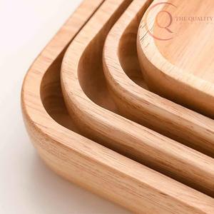 Bandeja de Servir de Madera Duradera y No Tóxica con Colores Personalizables para Restaurantes, Hogares y Regalos, Acabado Liso y Asas Fáciles de Transportar - Product Image 6