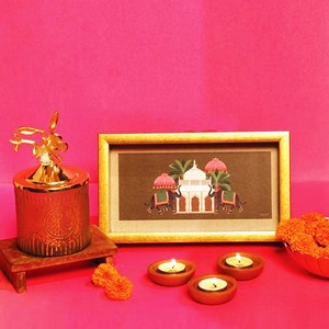 Pink Mdf Serving Tray Set at Best Price Gifts & Crafts <b>Wooden</b> Boxes Wall <b>Signs</b> - Product Image 4