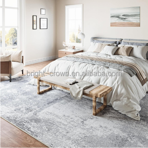 Alfombra Antideslizante de Estilo Moderno y Tamaño Personalizado con Reverso de Felpa de Cristal, Material de Poliéster para la Seguridad de Personas Mayores en el Hogar - Product Image 2