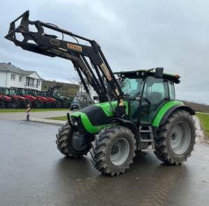Tractor de Ruedas Usado Nuevo Deutz Fahr Agrotoron K120 70HP 4WD con Motor, Caja de Cambios y Bomba de Alta Productividad, 1 Año de Garantía - Product Image 1