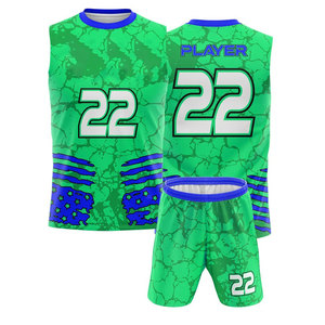 Nouvelle arrivée uniforme de football drapeau 7v7 respirant OEM ensemble de compression sur mesure uniforme 7v7 - Product Image 6