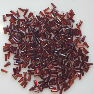 1x1.5x3มม. สีแดงโกเมนเรียวบาแกตต์ตัดอัญมณีธรรมชาติ - Product Image 1