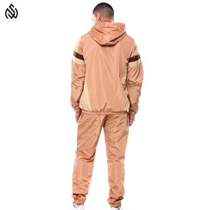 ชุดวอร์มสองชิ้นสำหรับผู้ชายชุดกันลมลำลองสำหรับผู้ชายชุดวอร์มเสื้อกันลมผ้าโพลีเอสเตอร์สำหรับผู้ชายโลโก้ตามสั่งทันสมัย2025 - Product Image 4