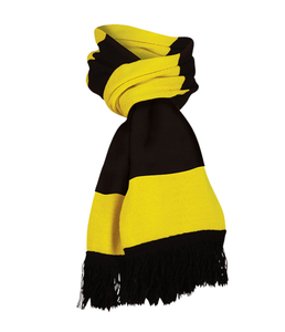 Écharpe de sport unisexe réversible en acrylique tricoté, coupe-vent, pour supporters de football, écharpe d'hiver pour supporters d'équipes et d'universités - Product Image 2