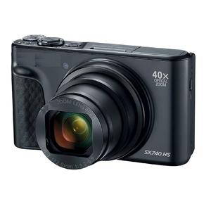 NOUVEAU Appareil photo numérique PowerrShotts SX740 H--S Noir avec fonction d'enregistrement Nightshott, capteurs, résolutions 4K Full HD - Product Image 1