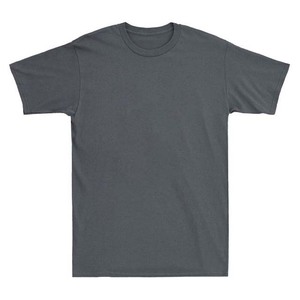 Plain Solid Color Men's Cotton Fiber Eco-Friendly Summer Casual Short Sleeve T-Shirts OEM Custom High Street Style - Product Image 4