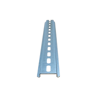 Rail DIN en alliage d'aluminium de qualité supérieure ASTM 35 mm, galvanisé, rail de guidage léger, équipement d'armoire électrique, circuit modulaire
