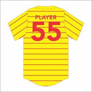 2025 nueva ropa deportiva con logotipo personalizado al por mayor Jersey de béisbol transpirable de secado rápido para hombres con opción de talla grande bordada - Product Image 2