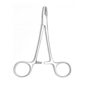 Soporte de aguja de madera Crile Soporte de aguja de alta precisión Instrumento médico para suturas Soporte de aguja con mecanismo de bloqueo - Product Image 6